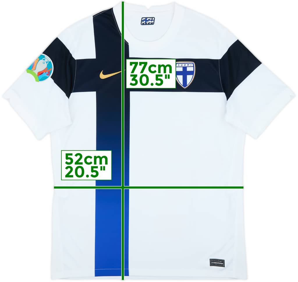 2020-22 Finland Home Shirt - 8/10 - (L)