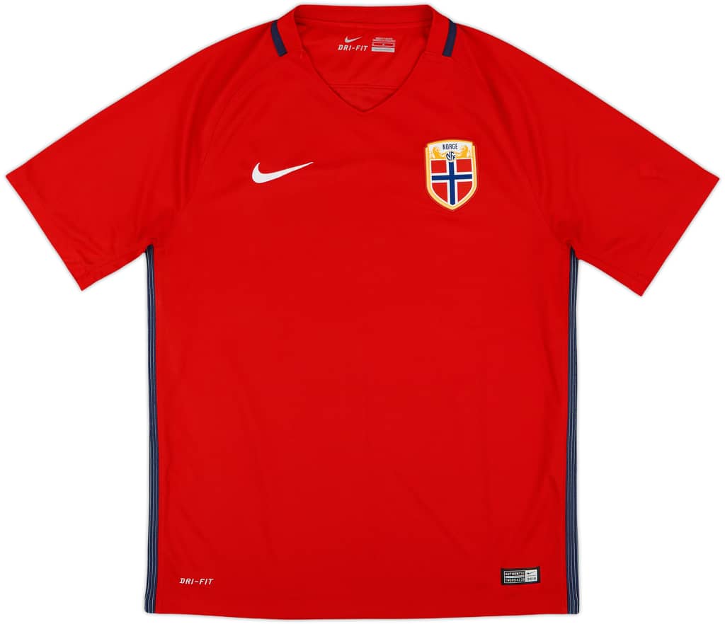 2016-18 Norway Home Shirt - 10/10 - (M)