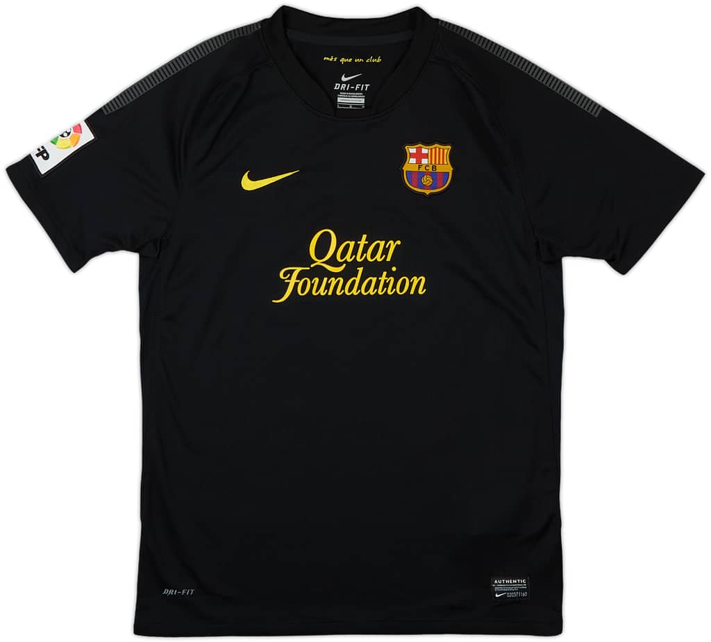 2011-12 Barcelona Away Shirt - 8/10 - (L.Boys)