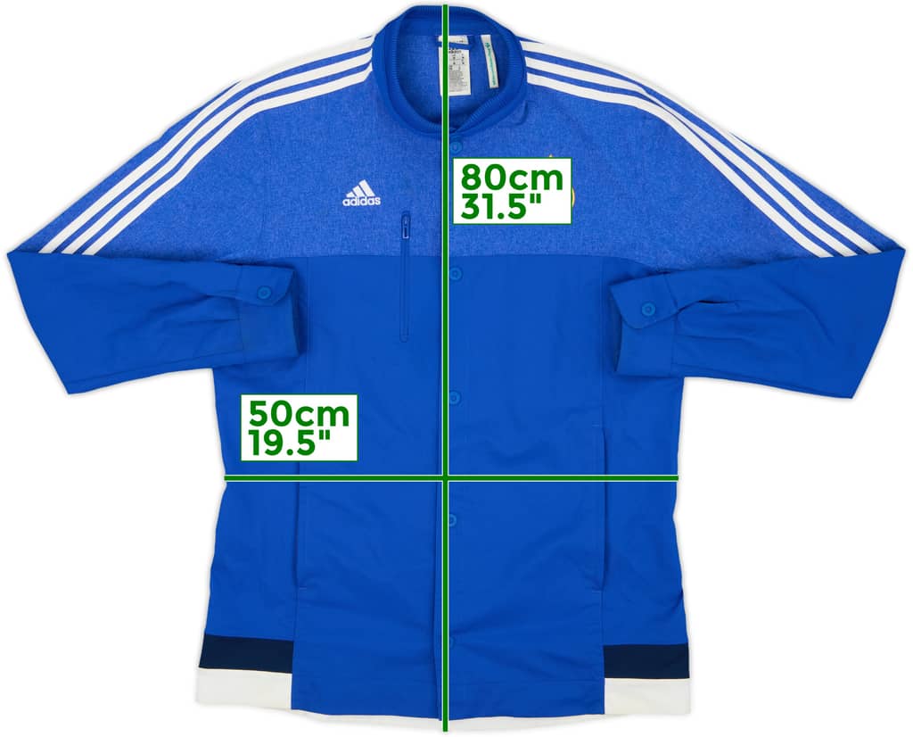2014-15 Real Madrid adidas Track Jacket - 7/10 - (M)