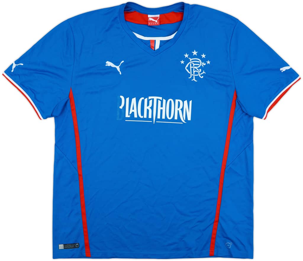 2013-14 Rangers Home Shirt - 5/10 - (XXL)