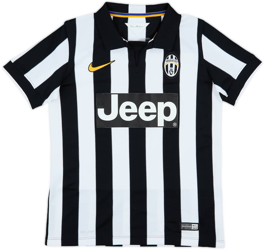 2014-15 Juventus Home Shirt - 10/10 - (M.Boys)