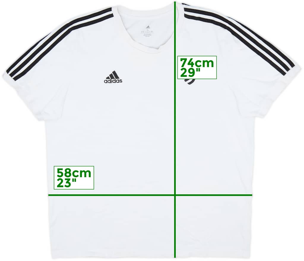 2022-23 Juventus adidas Cotton Tee - 6/10 - (XL)