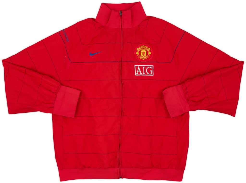 2008-09 Manchester United Nike Track Jacket - 8/10 - (L)