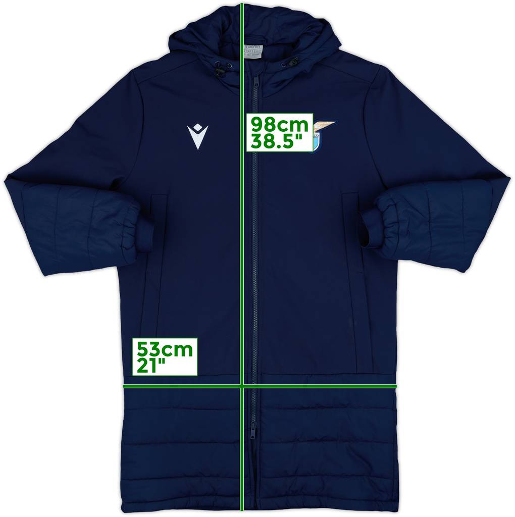 2019-20 Lazio Macron Padded Bench Coat - 10/10 - (S)