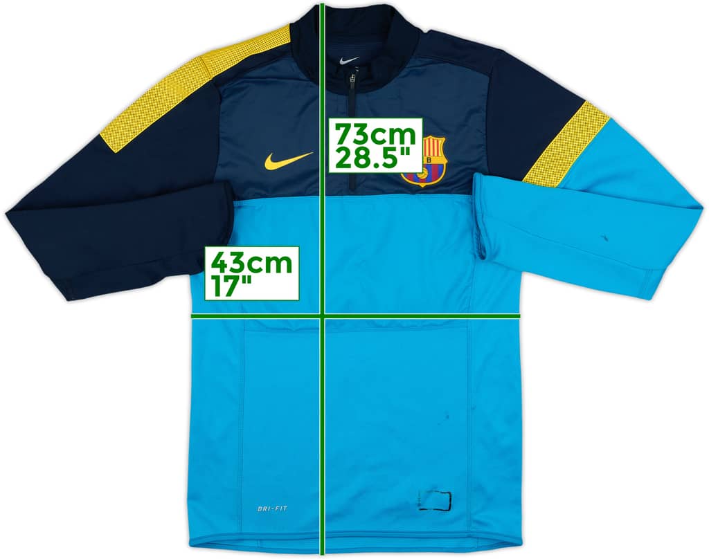 2012-13 Barcelona Nike Track Jacket - 6/10 - (S)