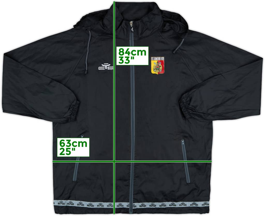 2020-21 Catanzaro Eye Sport Hooded Rain Jacket - 8/10 - (L)