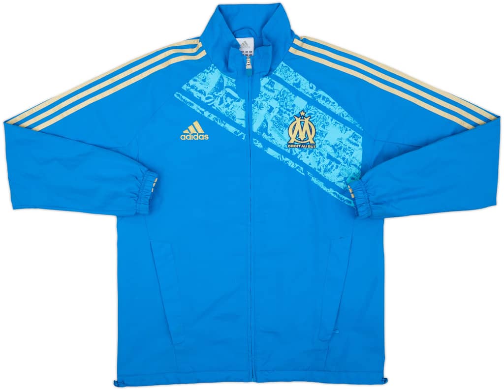 2011-12 Olympique Marseille adidas Track Jacket - 7/10 - (M)