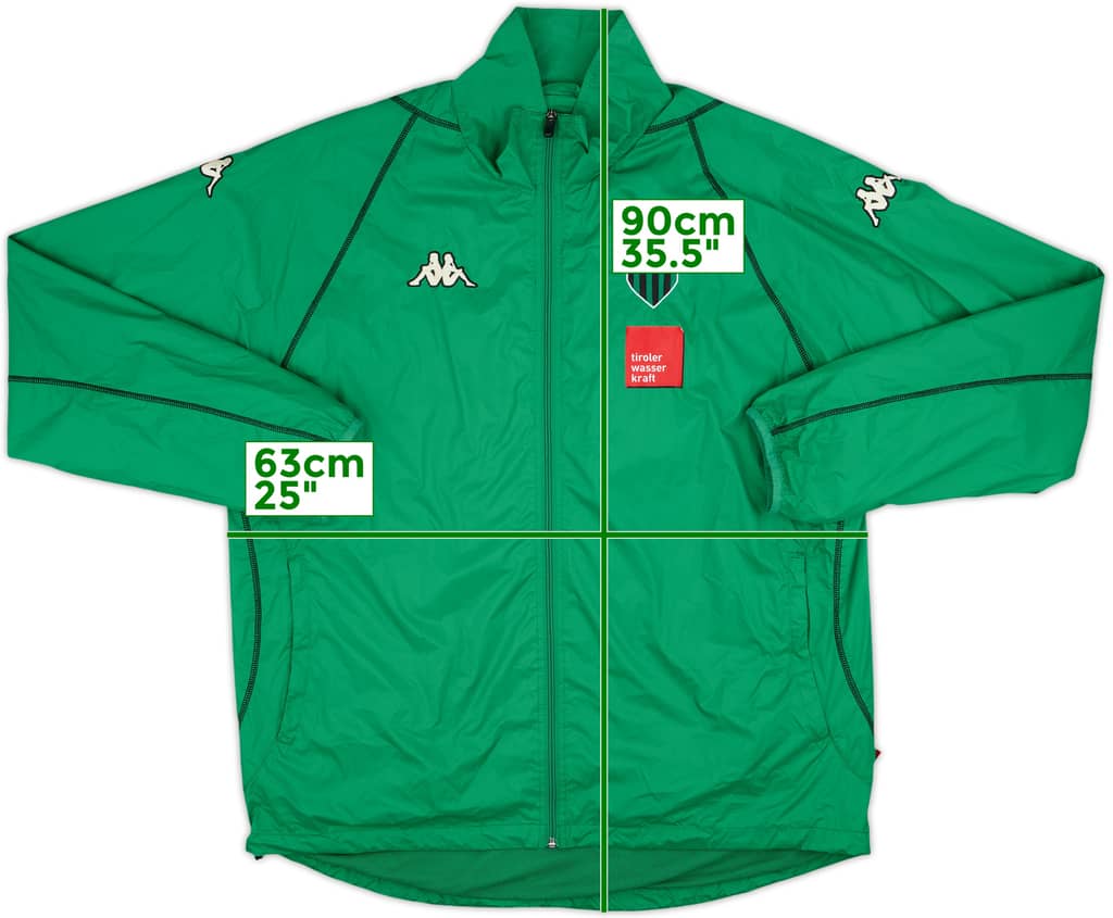 2006-07 Tirol Innsbruck Kappa Rain Jacket - 6/10 - (XXL)
