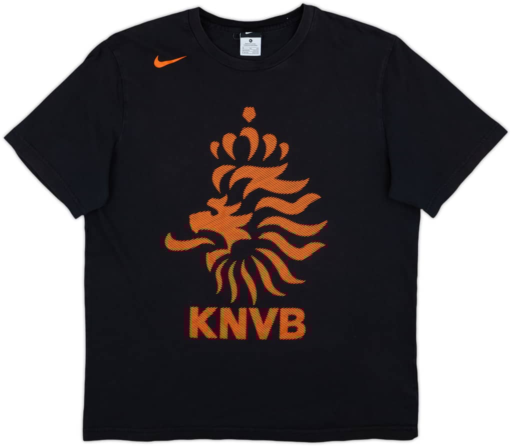 2010-12 Netherlands Nike Graphic Tee - 9/10 - (XL)