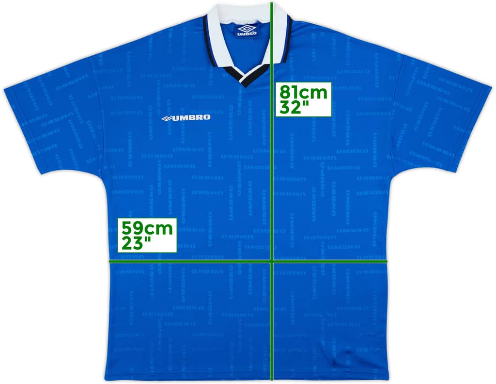 1990s Umbro Template Shirt - 9/10 - (XL)