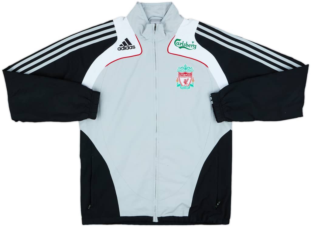 2008-09 Liverpool adidas Track Jacket - 6/10 - (XS)