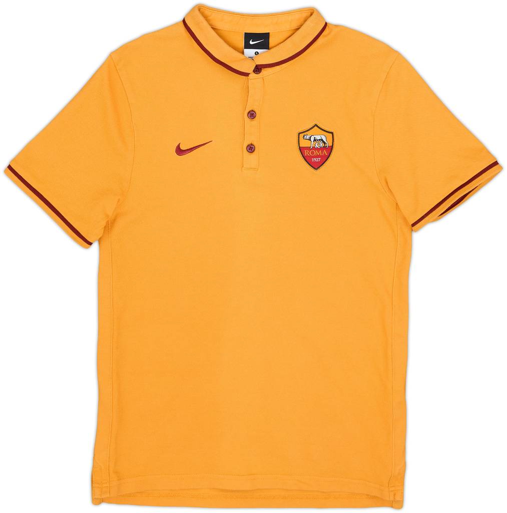 2015-16 Roma Nike Polo Shirt - 8/10 - (S)