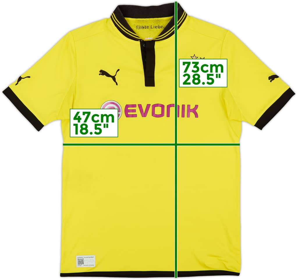 2012-13 Borussia Dortmund Home Shirt - 8/10 - (XL.Boys)
