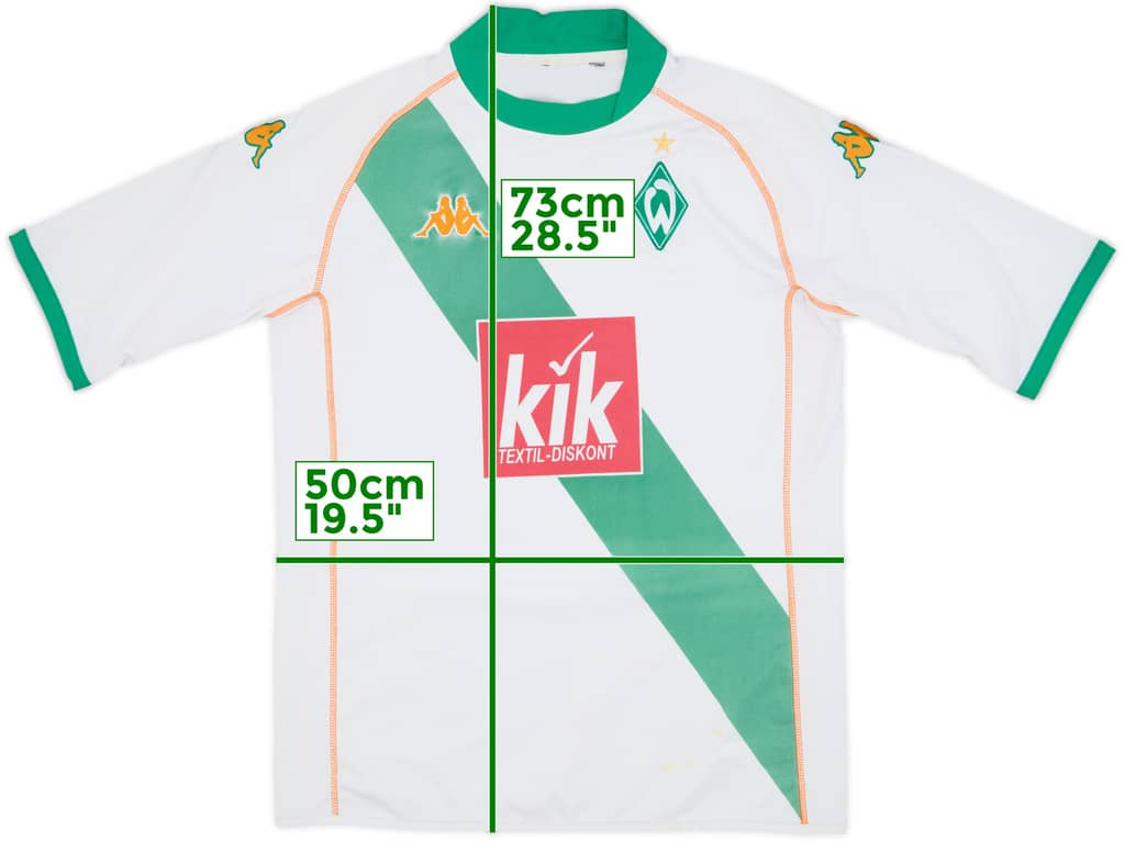 2004-05 Werder Bremen Away Shirt - 6/10 - (XL)