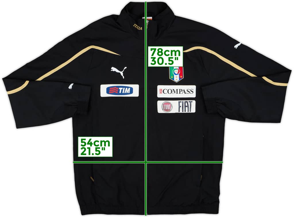 2010-11 Italy Player Issue Puma Track Jacket - 7/10 - (L)
