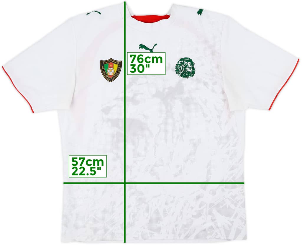 2006-08 Cameroon Third Shirt - 8/10 - (XL)