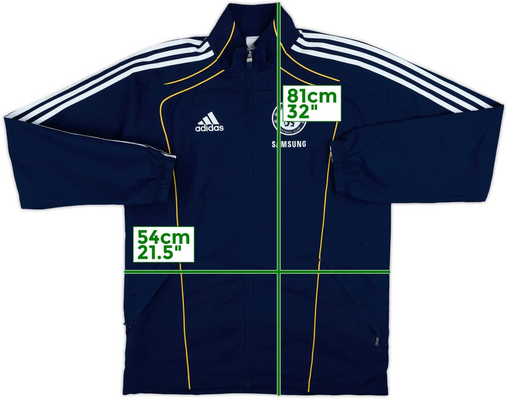 2010-11 Chelsea adidas Track Jacket - 10/10 - (M)