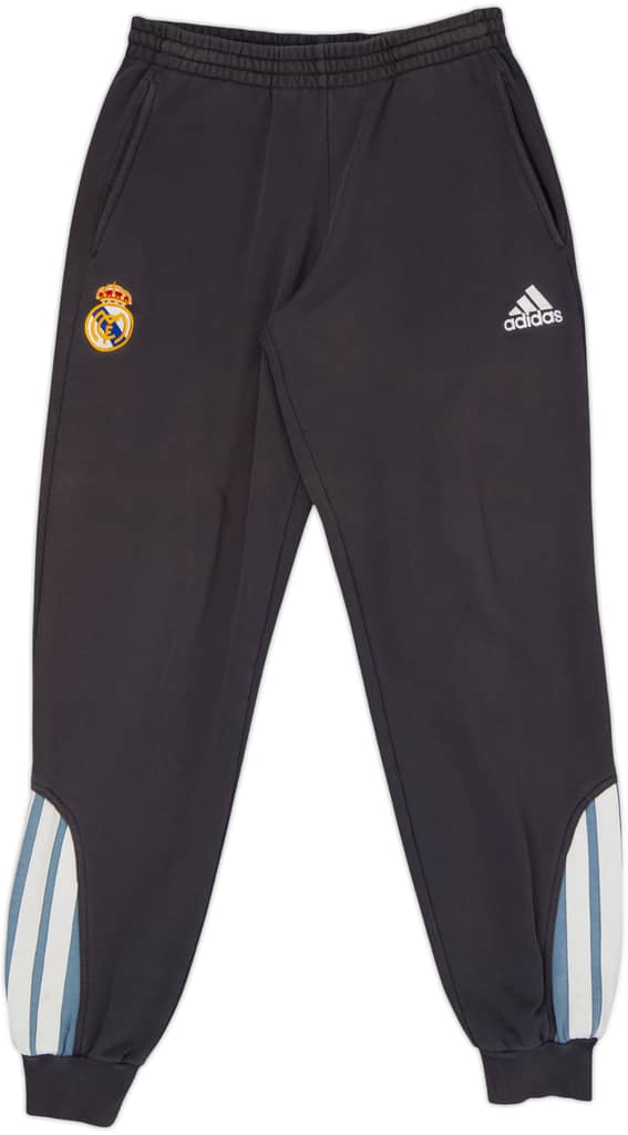 2001-02 Real Madrid adidas Track Bottoms - 5/10 - (L.Boys)