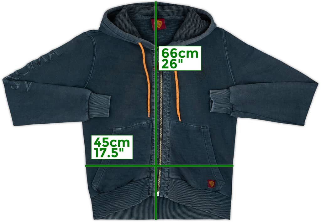 2013-14 Roma Hooded Track Jacket - 6/10 - (L.Boys)