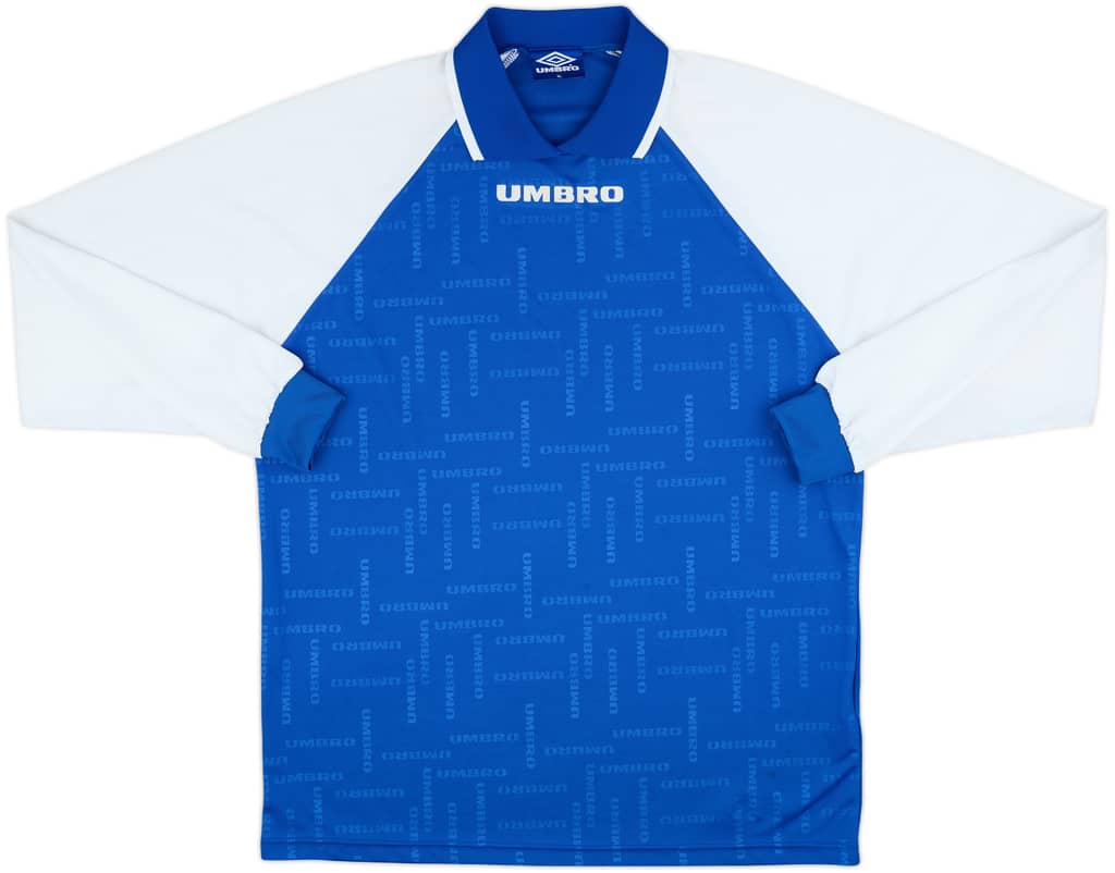1990s Umbro Template L/S Shirt - 8/10 - (XL)