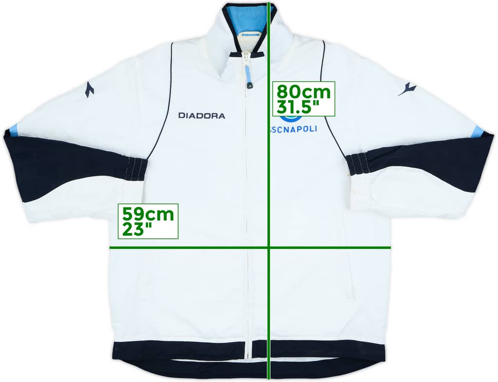 2006-08 Napoli Diadora Track Jacket - 5/10 - (M)