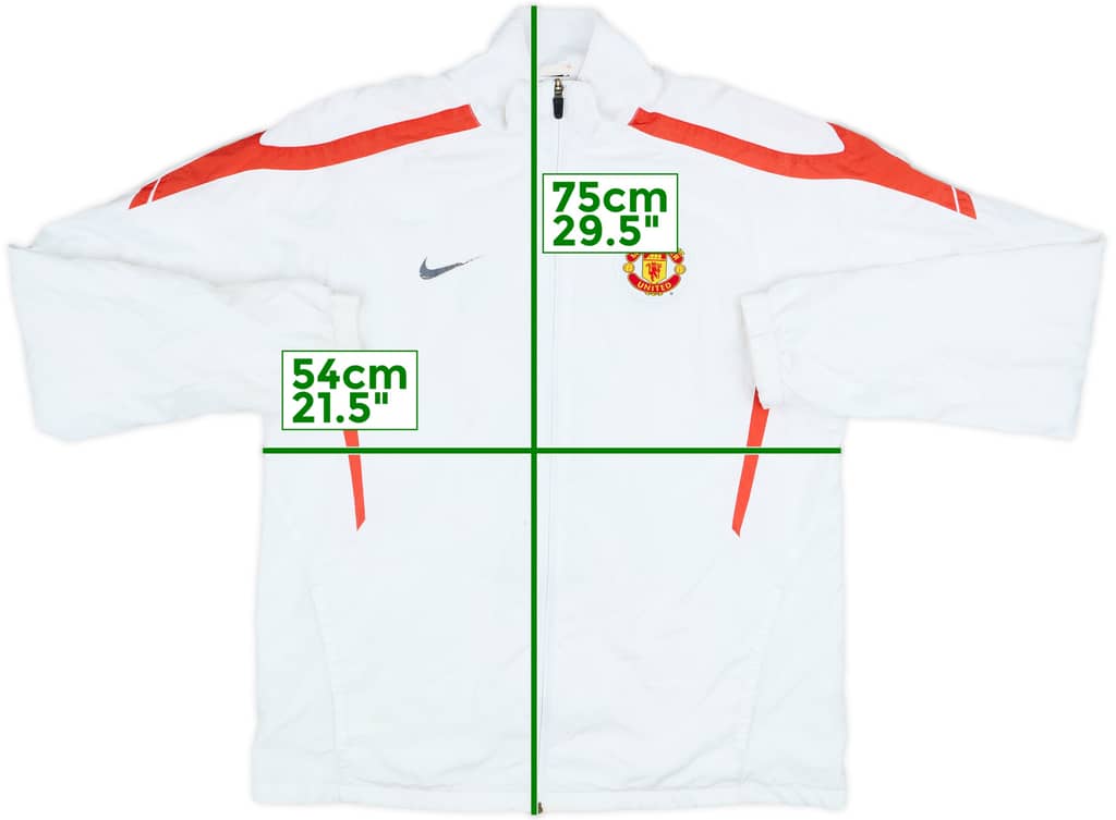 2010-11 Manchester United Nike Track Jacket - 4/10 - (M)