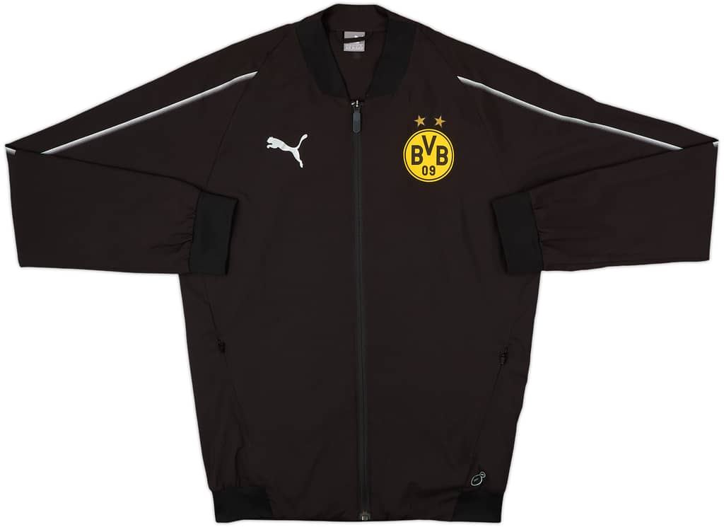 2018-19 Borussia Dortmund Puma Track Jacket - 10/10 - (L.Boys)