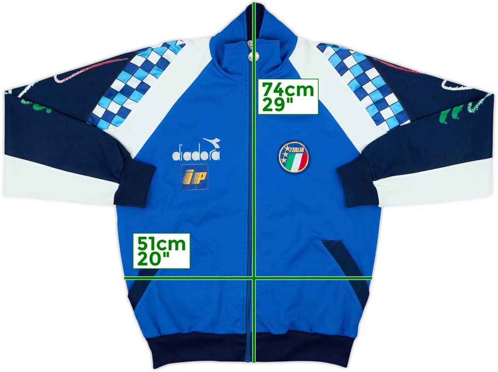 1990 Italy Diadora Track Jacket - 8/10 - (L)