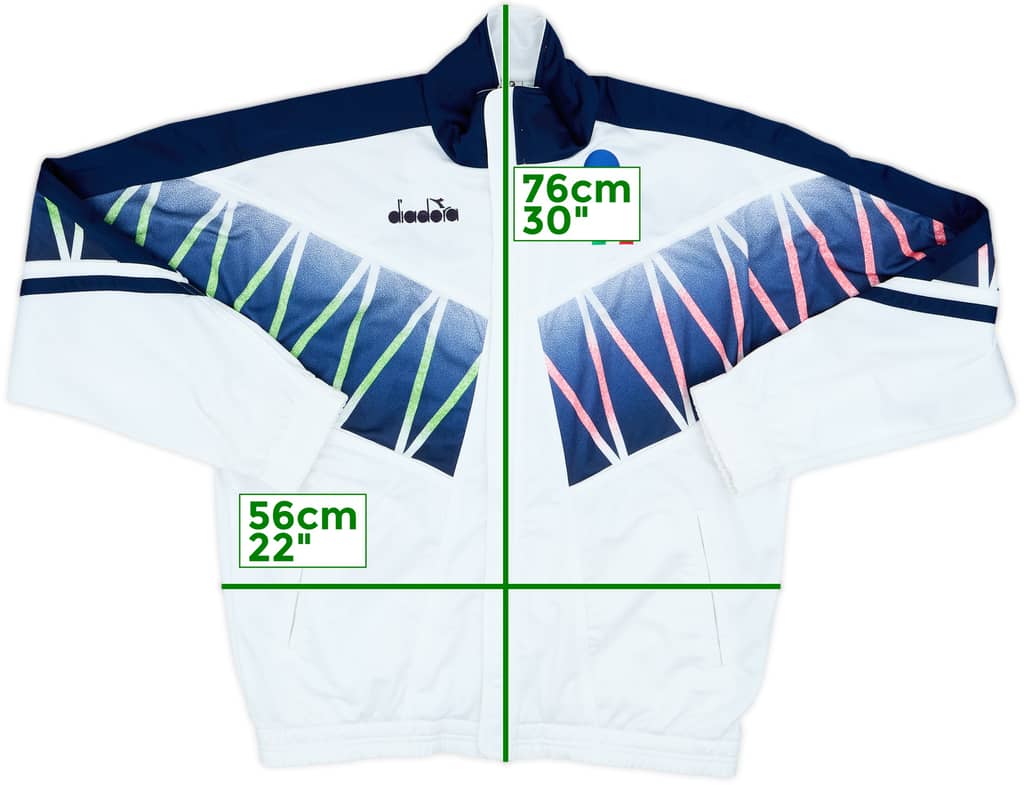 1994 Italy Diadora Track Jacket - 8/10 - (L)
