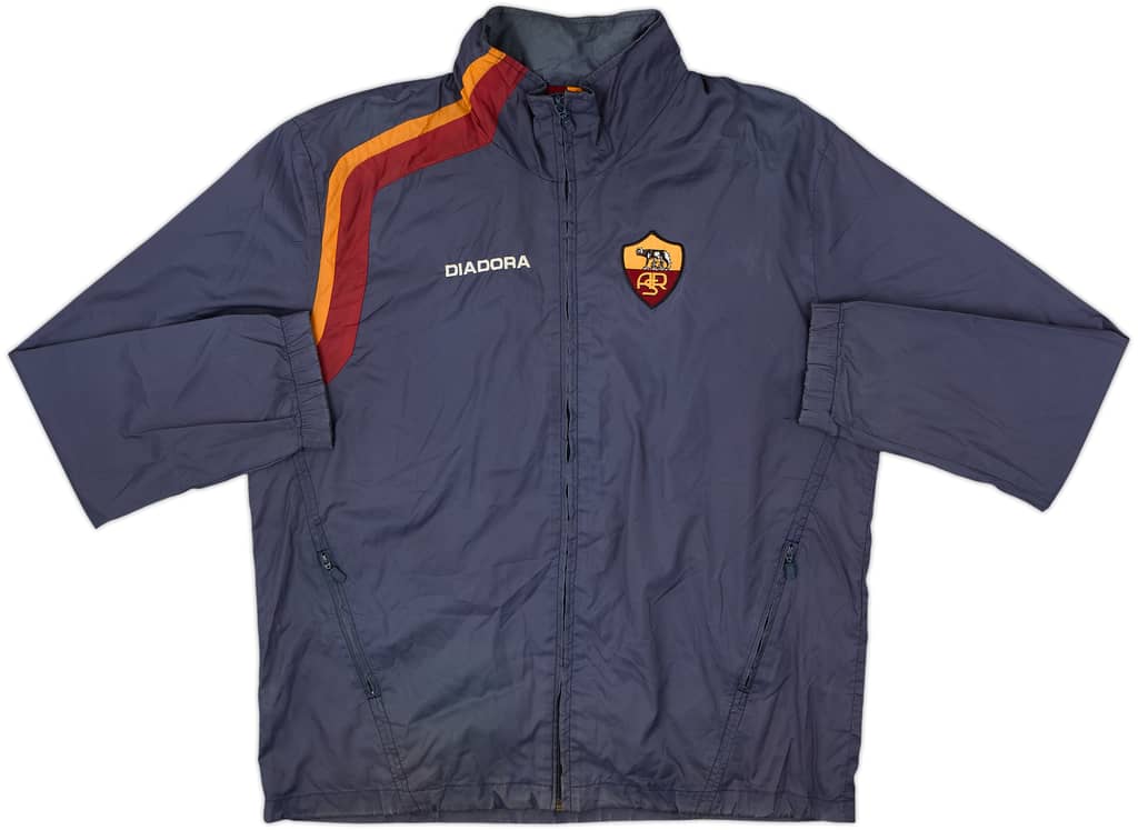 2003-04 Roma Diadora Hooded Rain Jacket - 6/10 - (S)