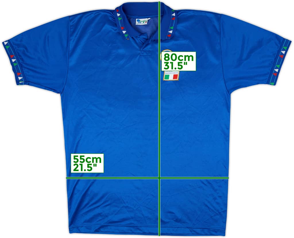 1994 Italy Home Shirt - 9/10 - (XL)