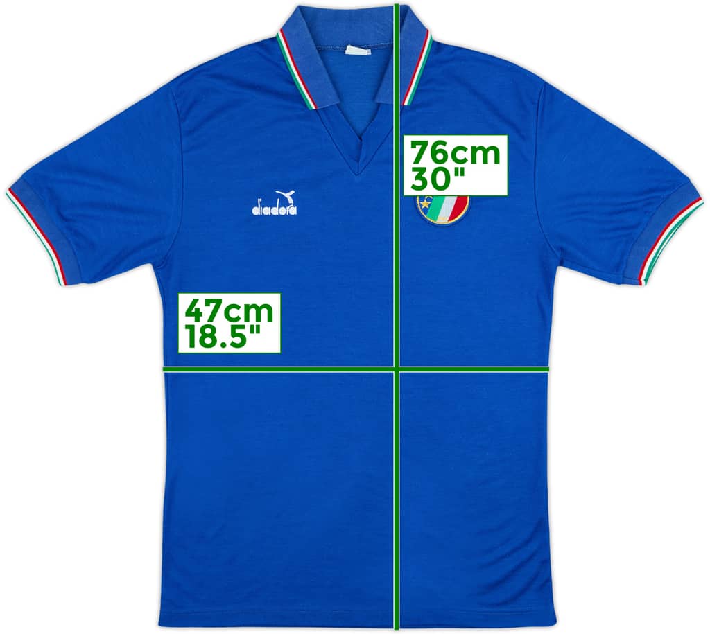 1986-91 Italy Home Shirt - 6/10 - (L)