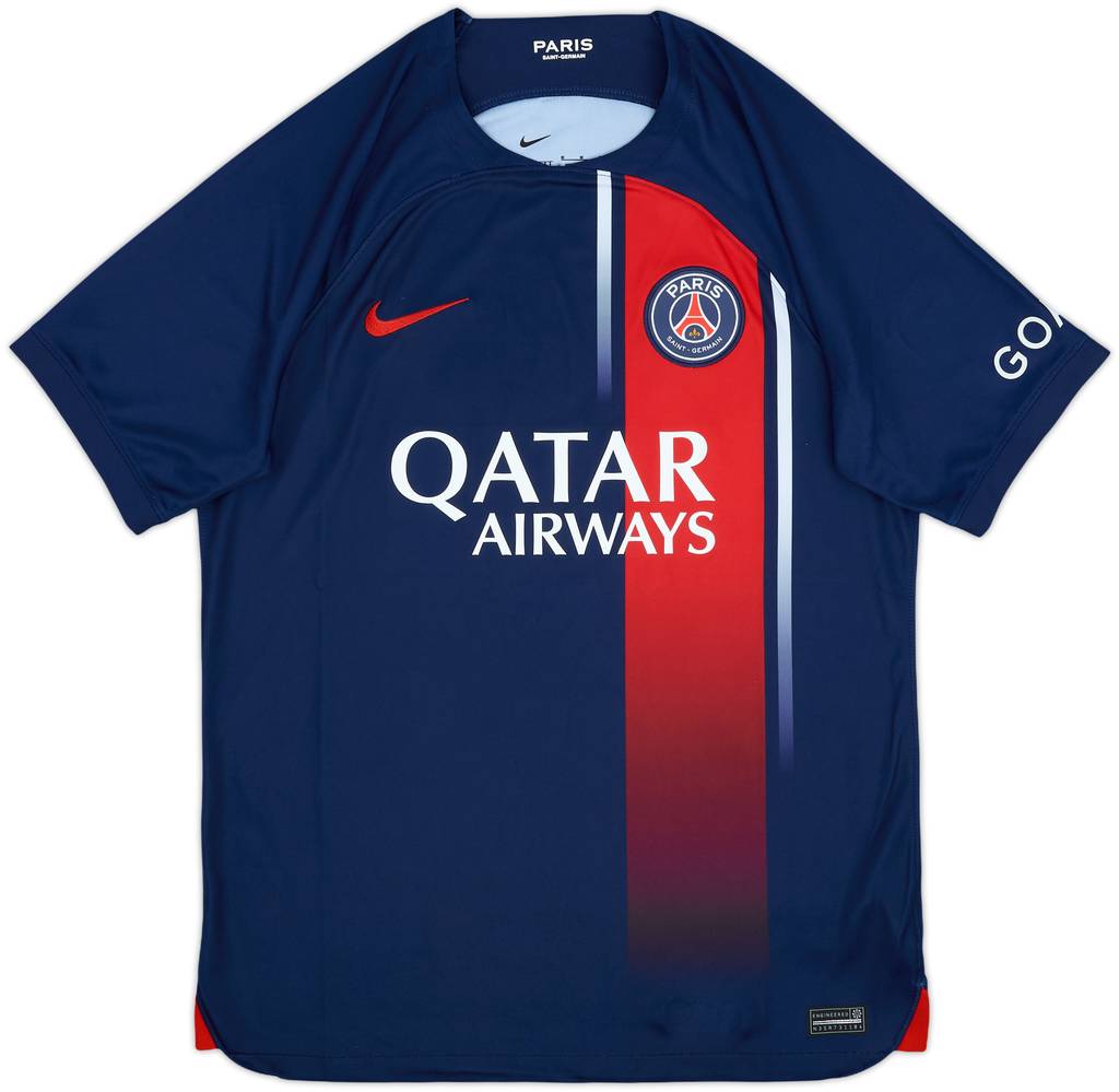 2023-24 Paris Saint-Germain Home Shirt - 9/10 - (M)