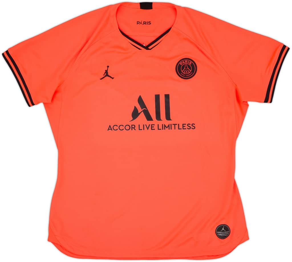 2019-20 Paris Saint-Germain Away Shirt - 9/10 - (Women's XL)