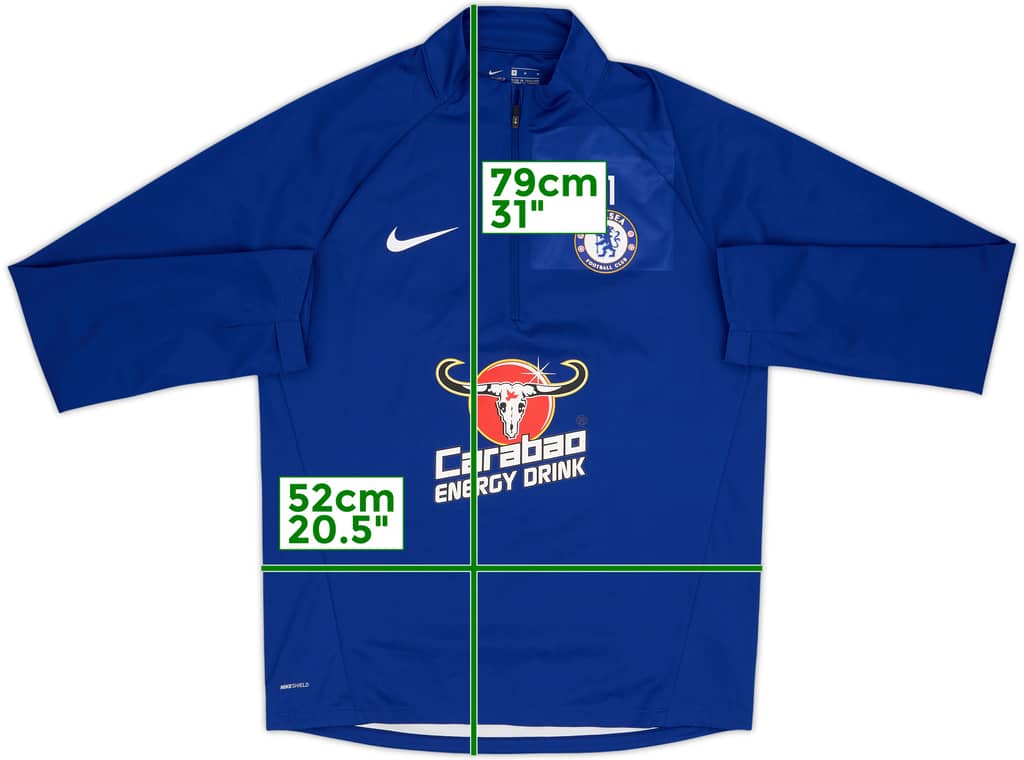 2018-19 Chelsea Player Issue Nike 1/4 Zip Training Top #61 - 8/10 - (M)