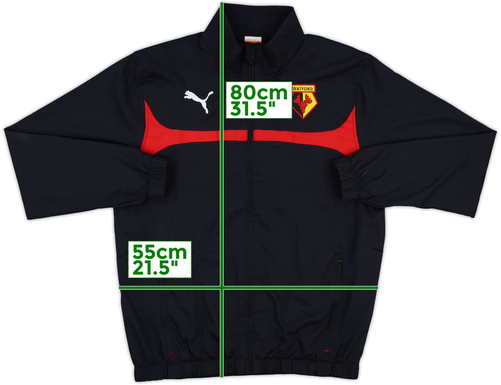2014-15 Watford Puma Track Jacket - 10/10 - (L)