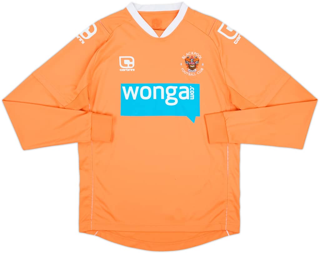 2010-11 Blackpool Home L/S Shirt - 8/10 - (M)