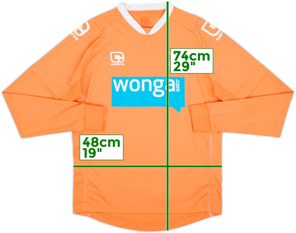 2010-11 Blackpool Home L/S Shirt - 8/10 - (M)