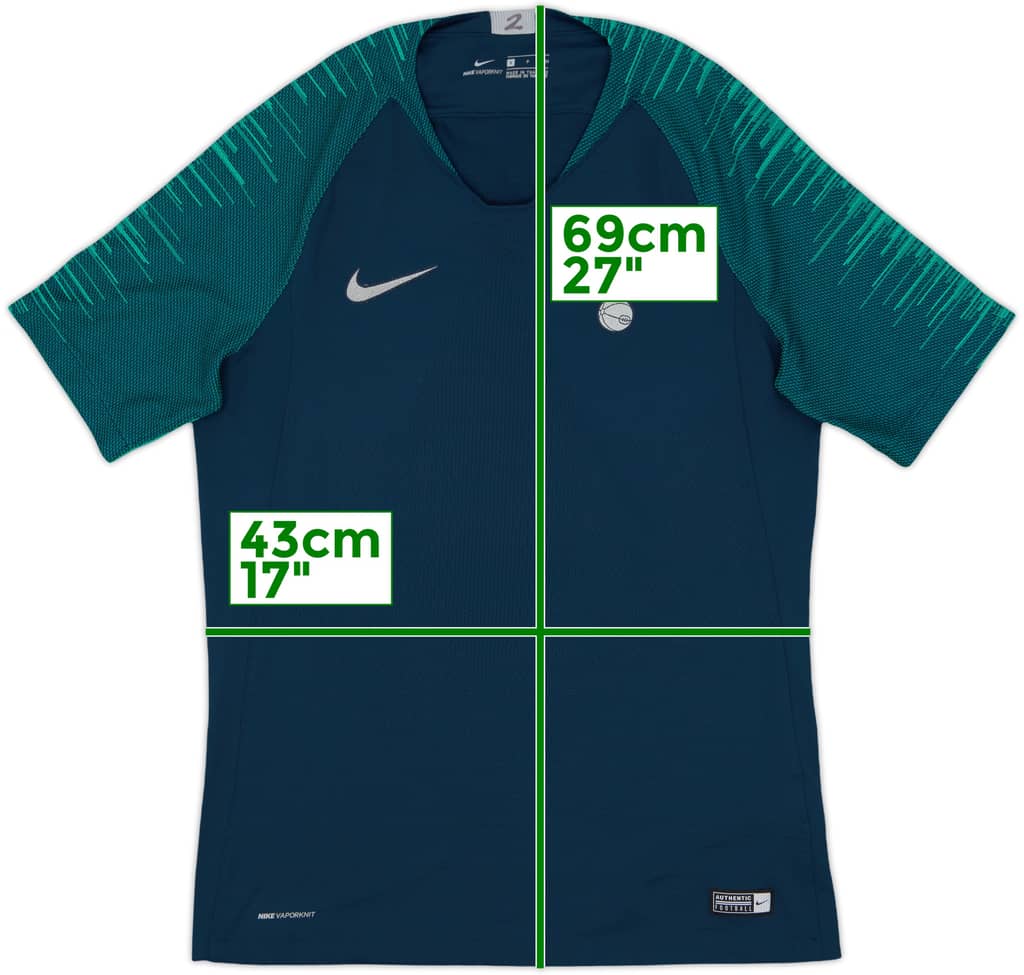 2018-19 Tottenham Nike Vaporknit Training Shirt - 8/10 - (S)