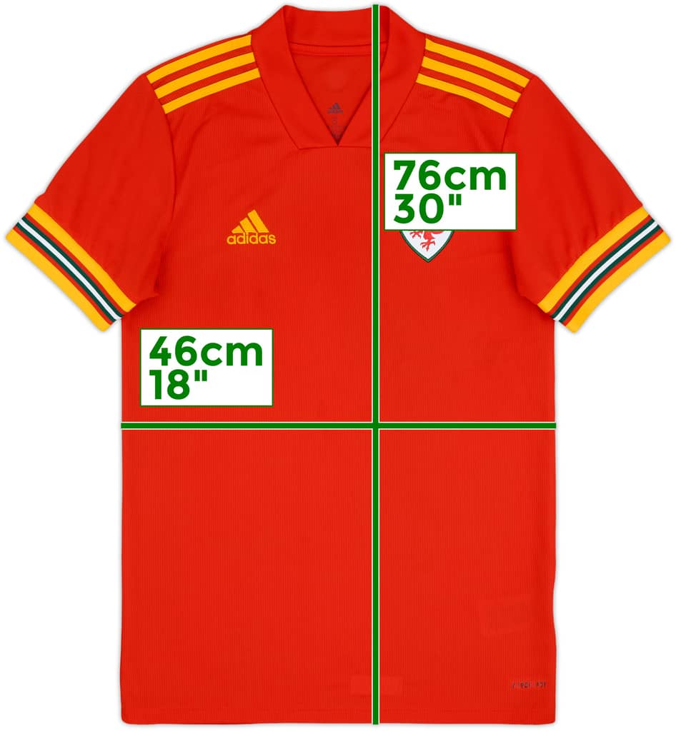 2020-21 Wales Home Shirt - 9/10 - (S)