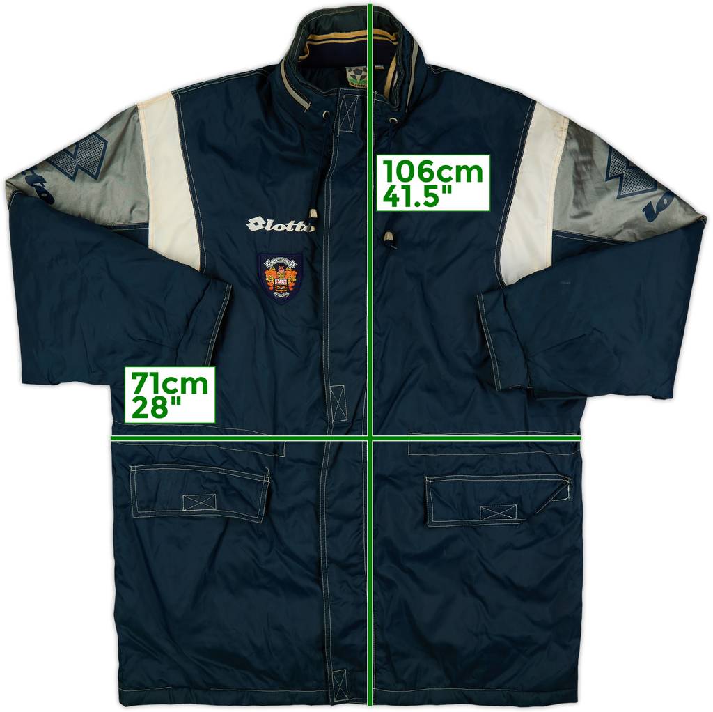 1997-99 Blackpool Lotto Padded Bench Coat - 6/10 - (XXL)