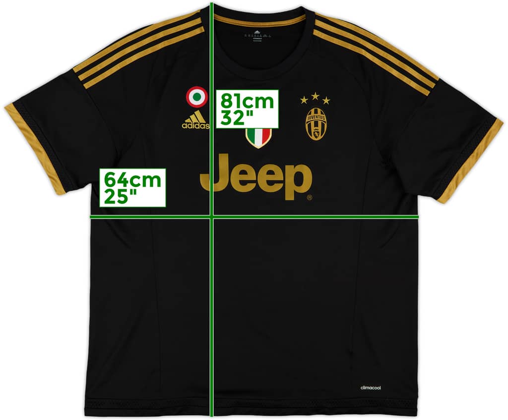 2015-16 Juventus Third Shirt - 10/10 - (XXL)