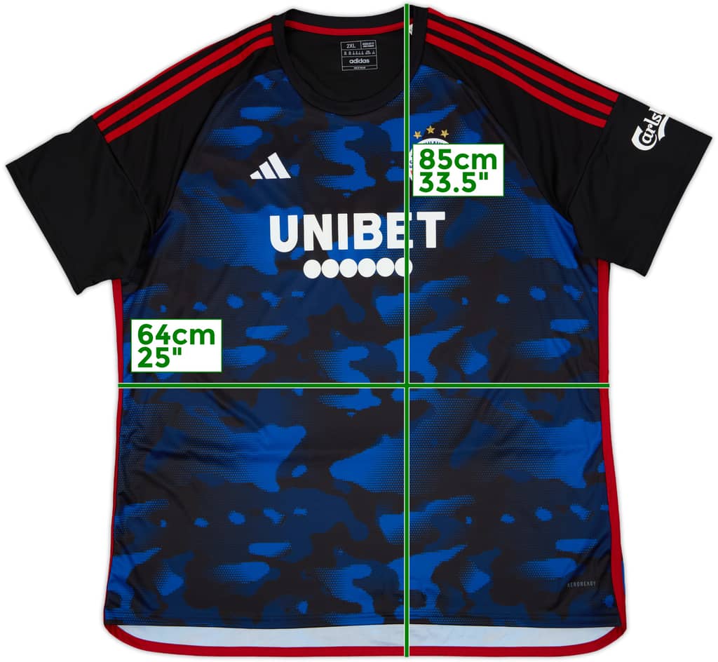 2023-24 FC Copenhagen Away Shirt - 10/10 - (XXL)