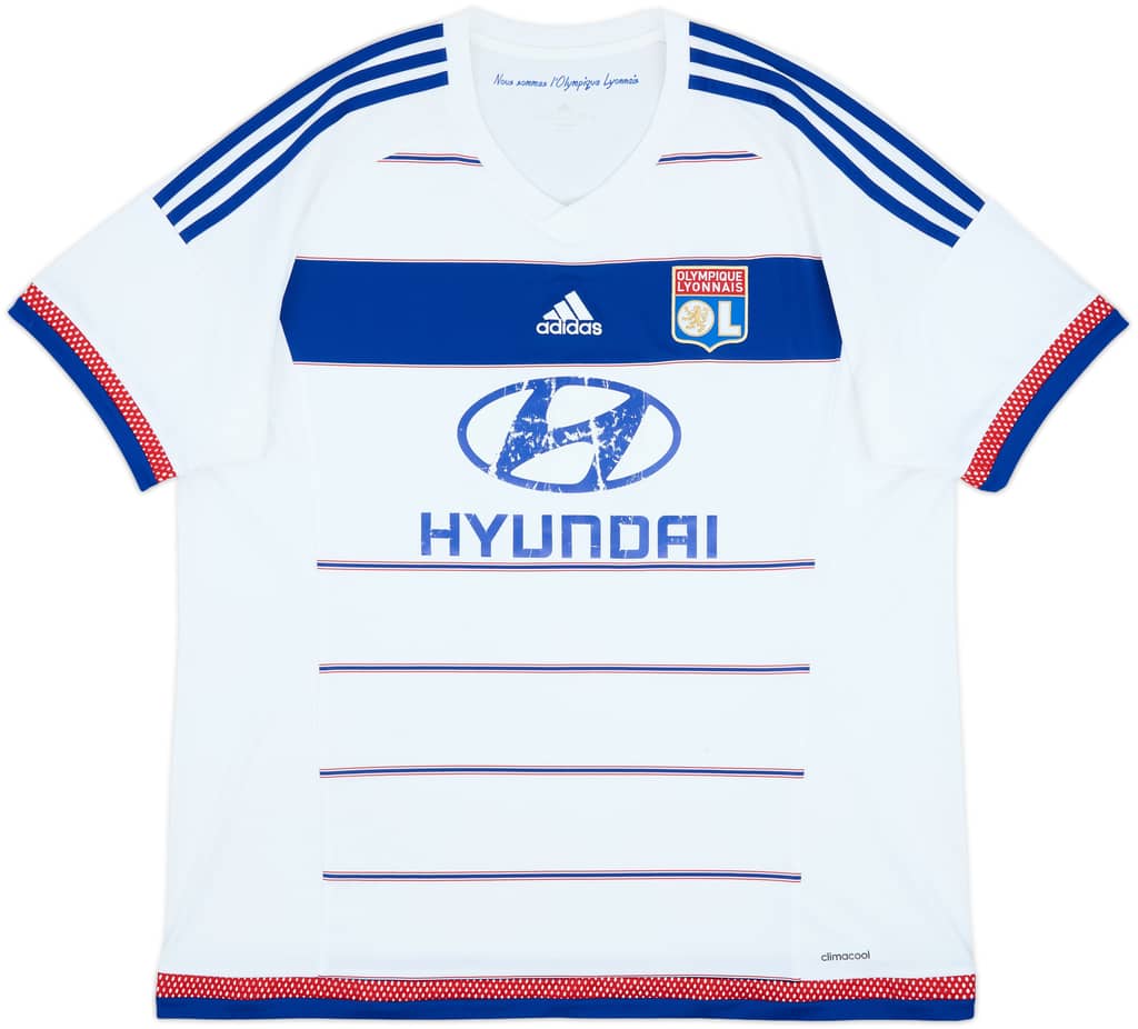 2015-16 Lyon Home Shirt - 5/10 - (XXL)