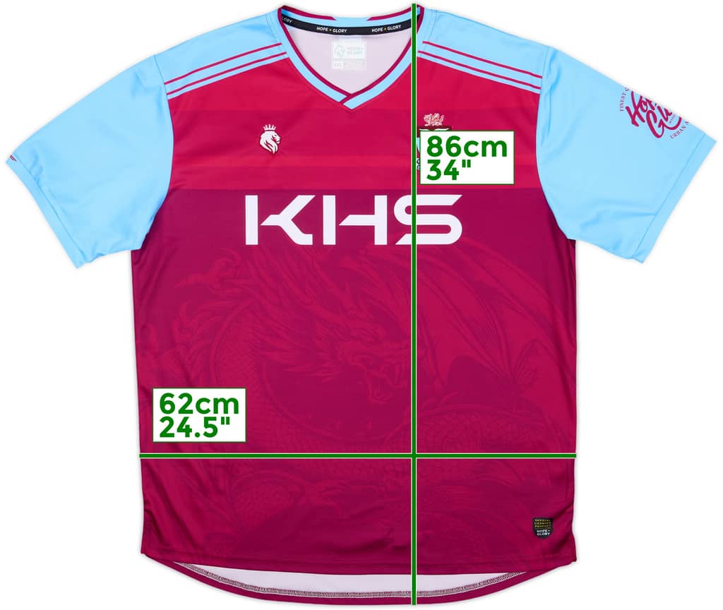 2024-25 Colwyn Bay Home Shirt - 8/10 - (XXL)