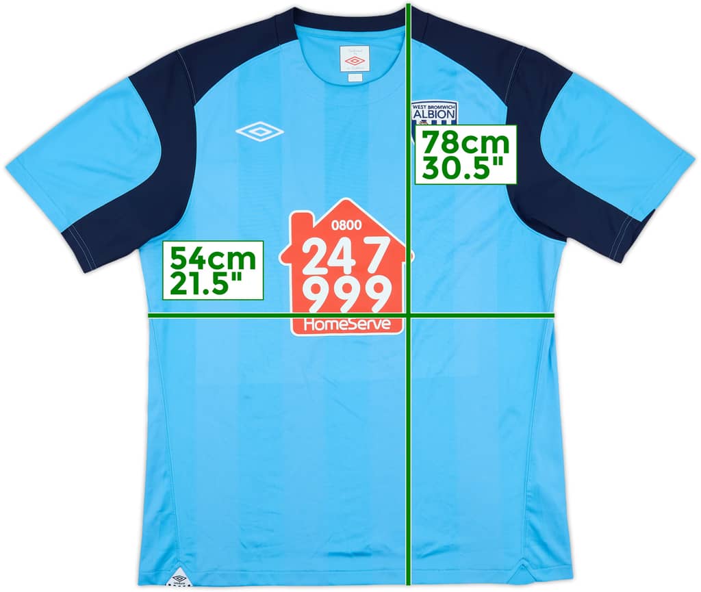 2010-11 West Brom GK S/S Shirt - 10/10 - (L)