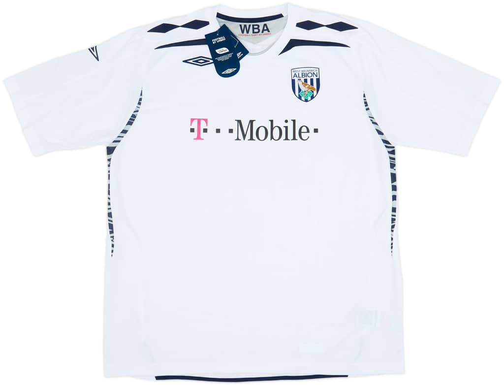 Camiseta de visitante del West Brom 2007-08 (XXL)