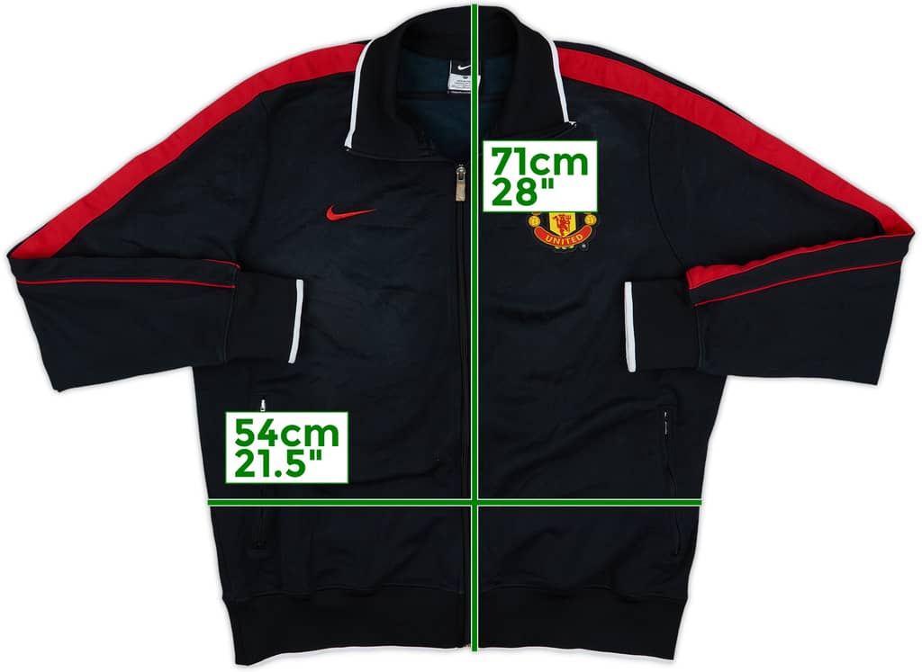 2012-13 Manchester United Nike N98 Track Jacket - 7/10 - (XL)