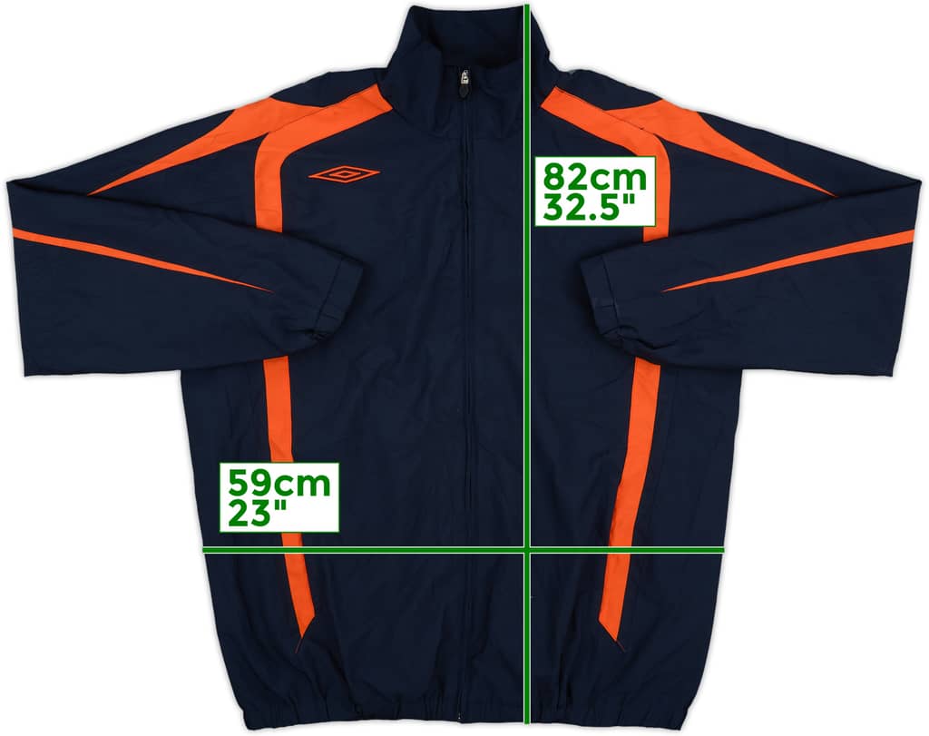 2007-08 Celta Vigo Umbro Track Jacket - 8/10 - (XL)